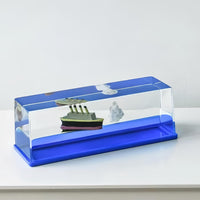 Floating Titanic Ship – Unsinkable Fluid Motion Desk Ornament view 1