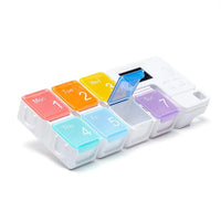 7 Day Weekly Pill Organiser with Alarm – Medicine Reminder Box view 2