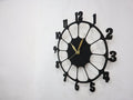 Retro 3D Wooden Wall Clock