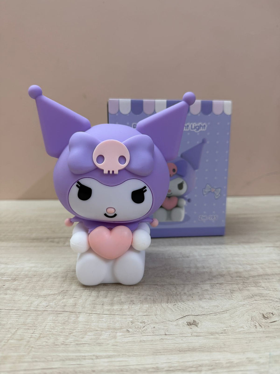 Kuromi Silicone LED Night Light — Rechargeable Touch Lamp