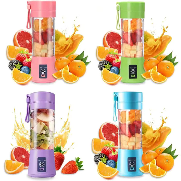 Portable USB Rechargeable Mini Juicer Blender Bottle