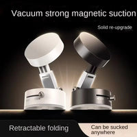 Vacuum Suction Magnetic Phone Stand — Foldable Holder for Car, Desk & Kitchen view 5