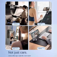 Vacuum Suction Magnetic Phone Stand — Foldable Holder for Car, Desk & Kitchen view 3
