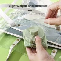 Collapsible Silicone Water Bottle, 600ml — Foldable Travel & Gym Bottle view 3