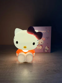 Hello Kitty Silicone Night Light — USB Rechargeable Touch Lamp view 3