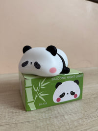 Panda Silicone LED Night Light — USB Rechargeable Touch Lamp view 4