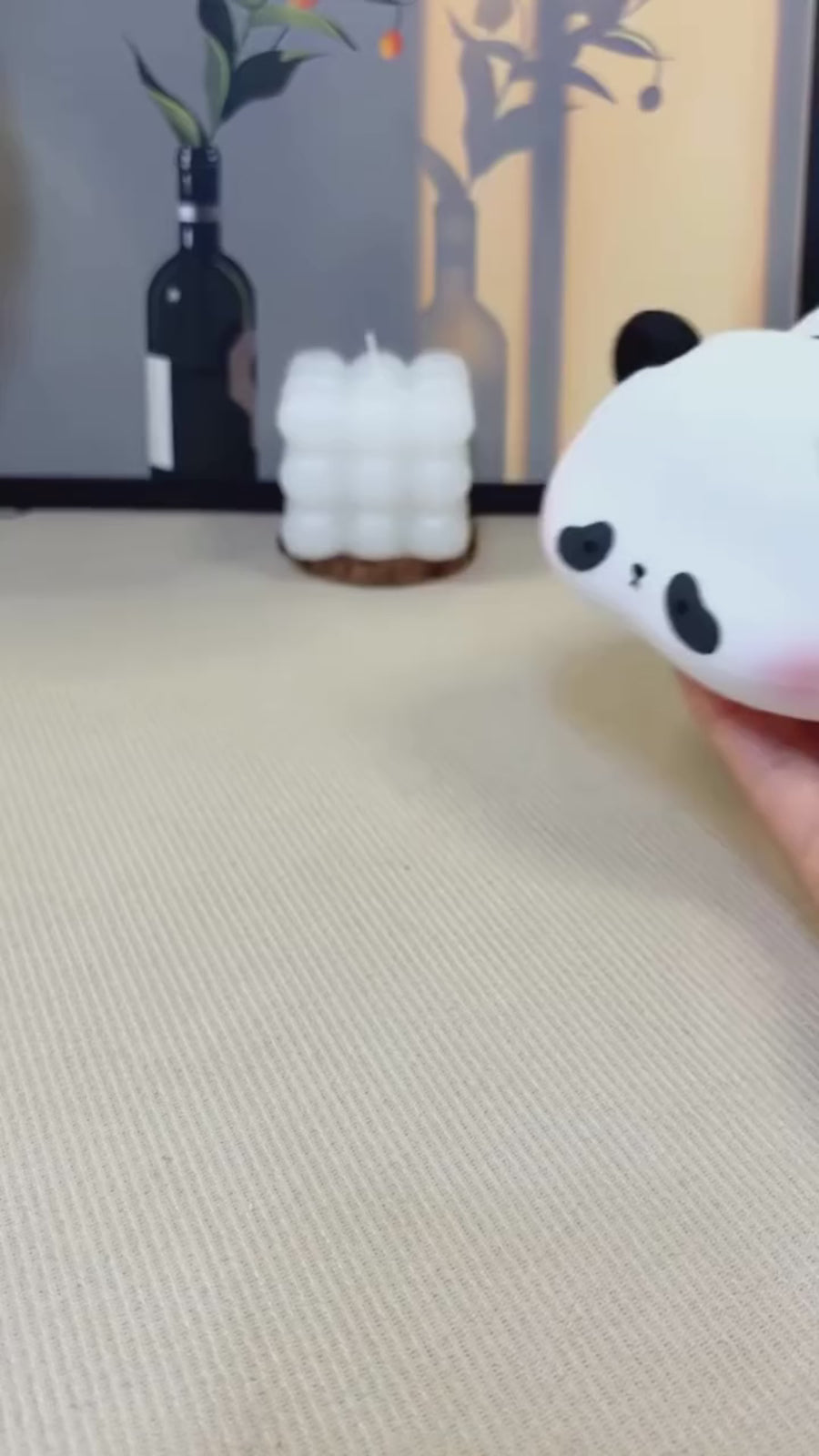 Panda Silicone Night Light video demo 2