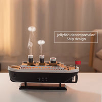 Luxury Yacht Aroma Diffuser & Humidifier with LED Lights view 4
