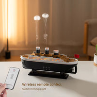Luxury Yacht Aroma Diffuser & Humidifier with LED Lights view 5